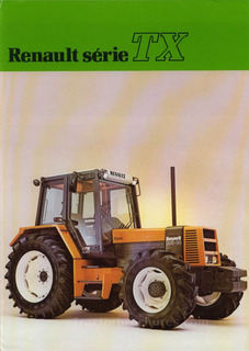 kleine für Renault Traktor TS TX Heckscheibe untere TL TZ 