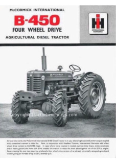 Tractorbrochures.com/International B 250 - B 450