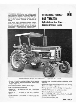 Tractorbrochures.com/International 66 series