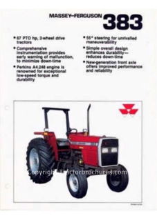 Tractorbrochures.com/Massey Ferguson 300 & 3000 series