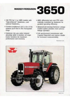 Tractorbrochures.com/Massey Ferguson 300 & 3000 series