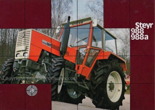 Steyr 8080 Tractor Brochure AMIL22